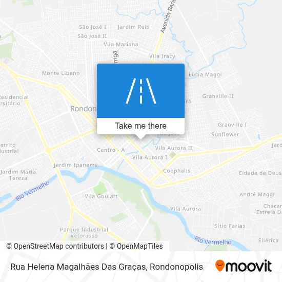 Rua Helena Magalhães Das Graças map