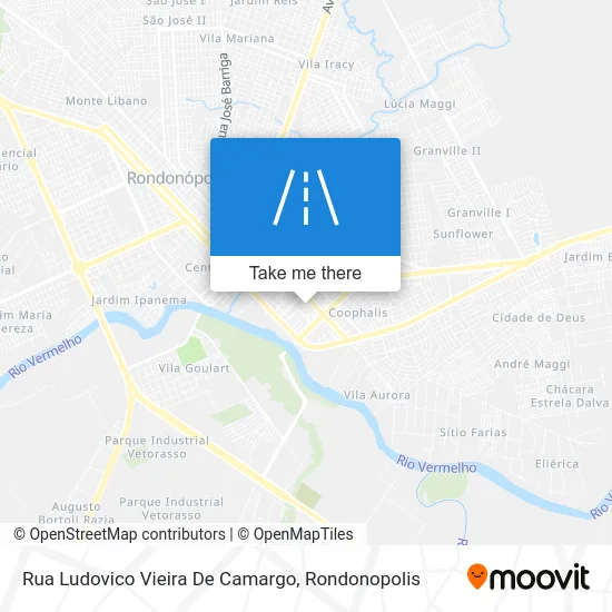 Rua Ludovico Vieira De Camargo map