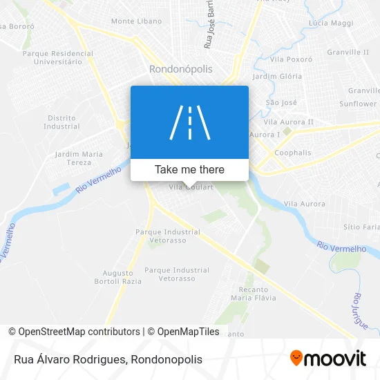 Rua Álvaro Rodrigues map