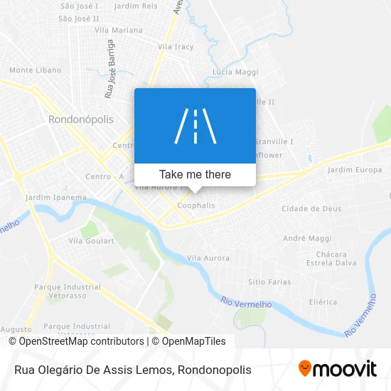 Rua Olegário De Assis Lemos map