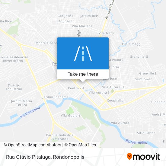 Rua Otávio Pitaluga map