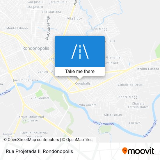 Rua Projetada II map