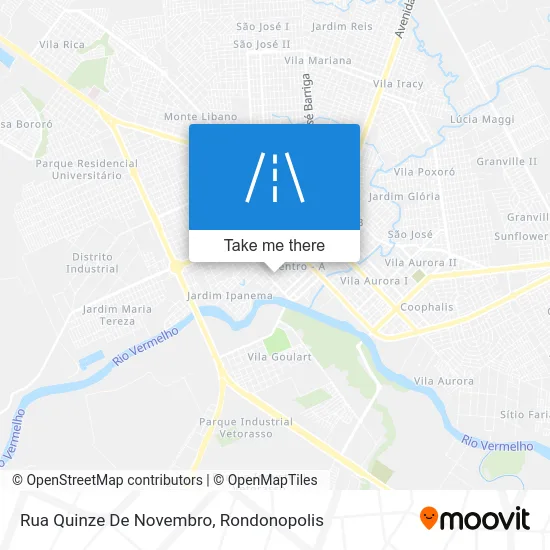 Rua Quinze De Novembro map
