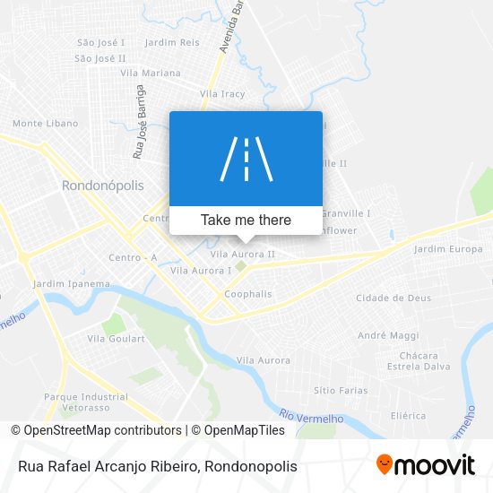 Rua Rafael Arcanjo Ribeiro map