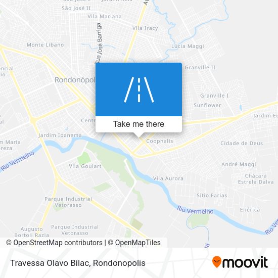 Travessa Olavo Bilac map