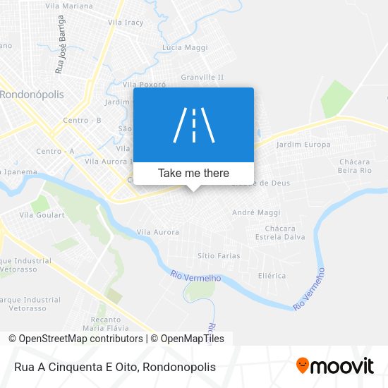 Rua A Cinquenta E Oito map