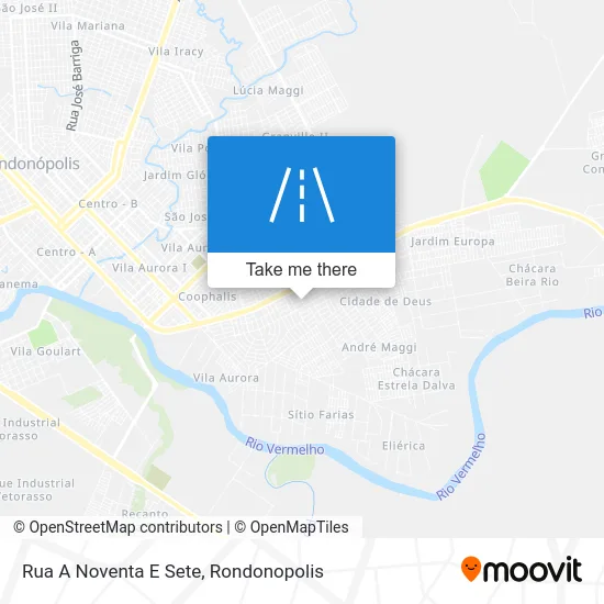 Rua A Noventa E Sete map