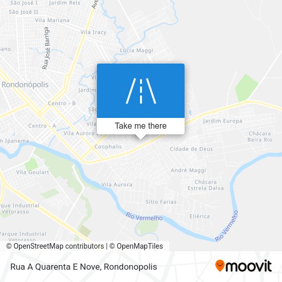 Rua A Quarenta E Nove map