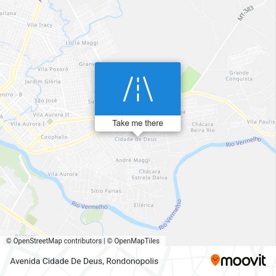 Avenida Cidade De Deus map