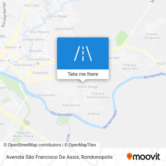 Avenida São Francisco De Assis map