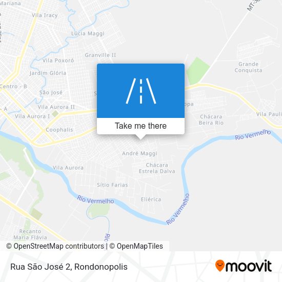 Rua São José 2 map