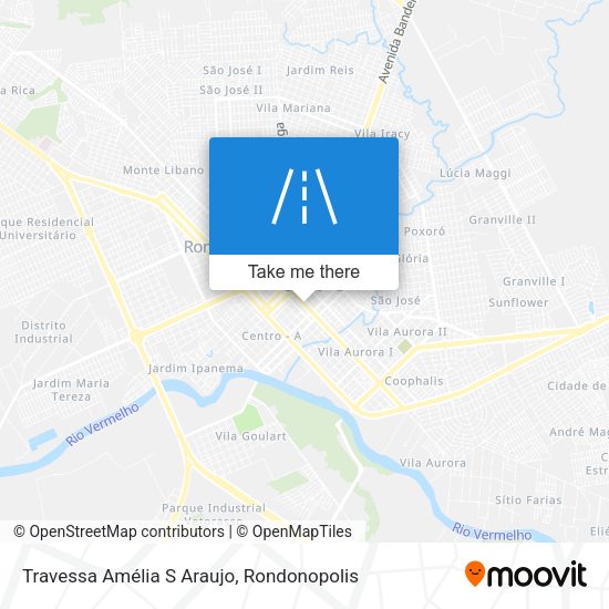 Travessa Amélia S Araujo map