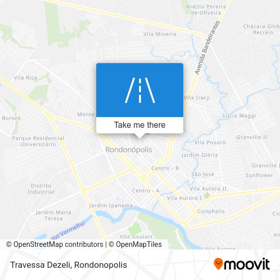 Travessa Dezeli map