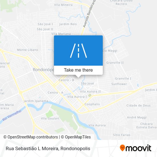 Rua Sebastião L Moreira map