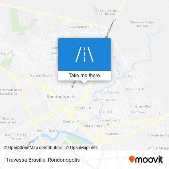 Travessa Brasilia map