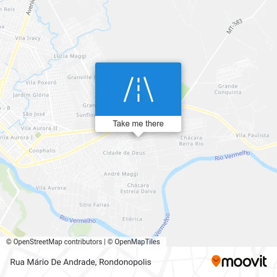 Rua Mário De Andrade map