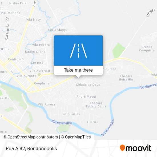 Rua A 82 map