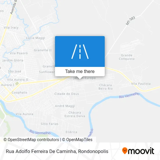 Rua Adolfo Ferreira De Caminha map