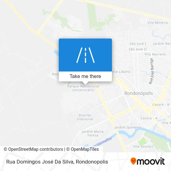 Rua Domingos José Da Silva map