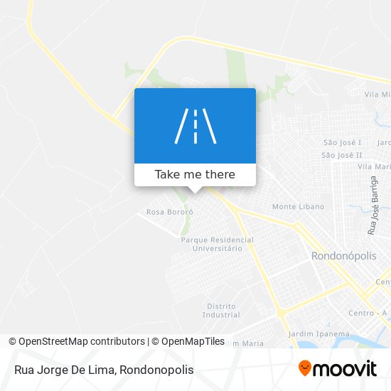 Rua Jorge De Lima map