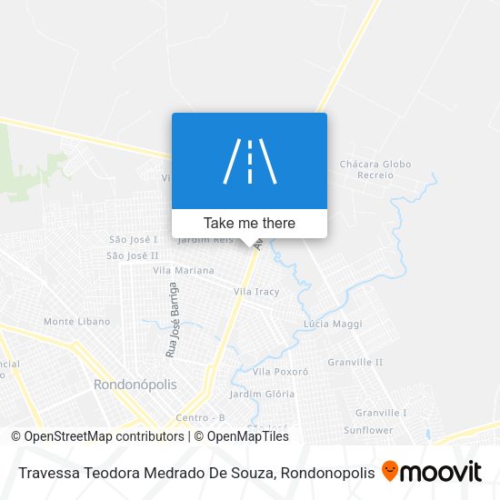Travessa Teodora Medrado De Souza map