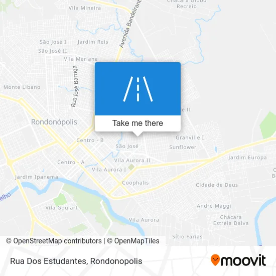 Rua Dos Estudantes map