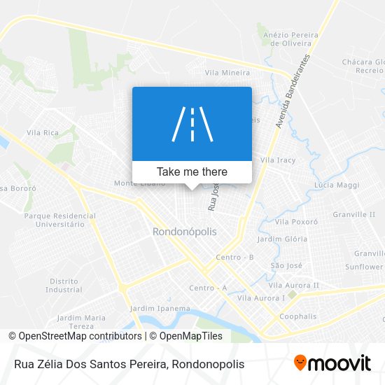 Rua Zélia Dos Santos Pereira map