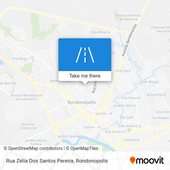 Rua Zélia Dos Santos Pereira map