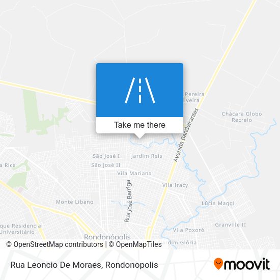 Rua Leoncio De Moraes map
