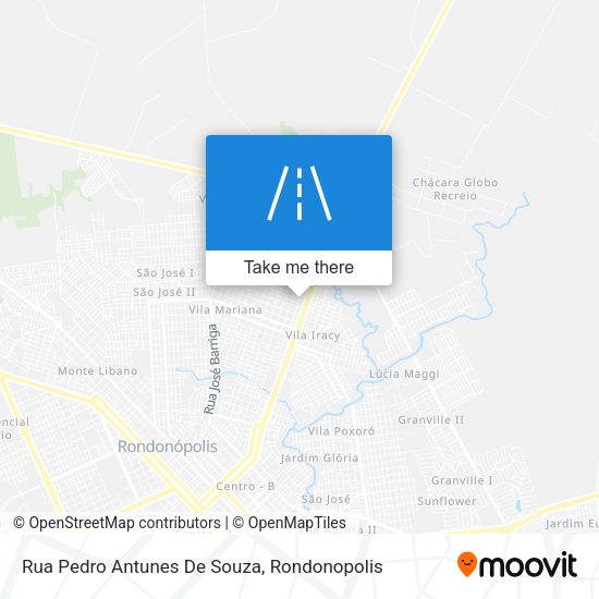 Rua Pedro Antunes De Souza map
