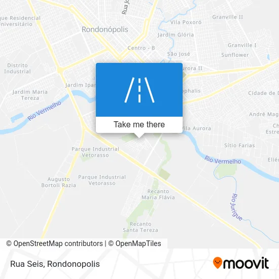 Rua Seis map