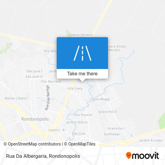Rua Da Albergaria map