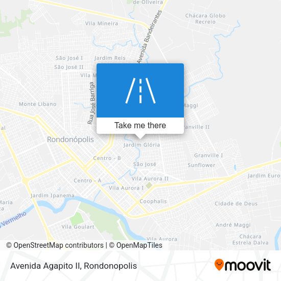 Avenida Agapito II map