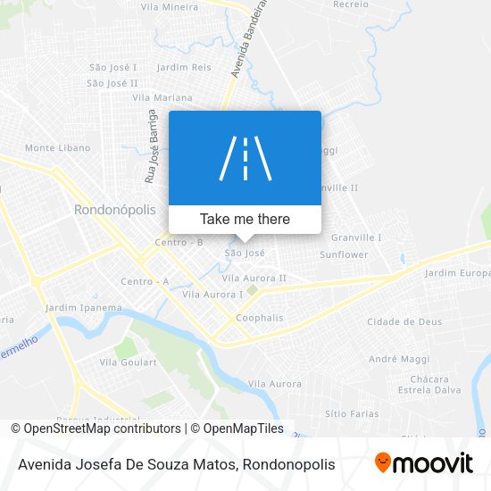 Avenida Josefa De Souza Matos map