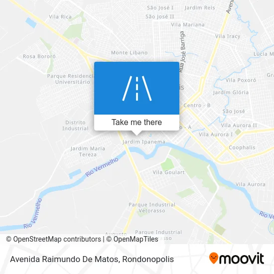 Avenida Raimundo De Matos map