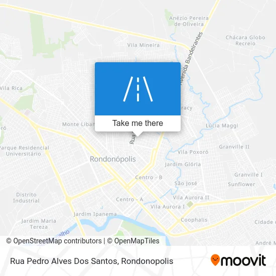 Rua Pedro Alves Dos Santos map
