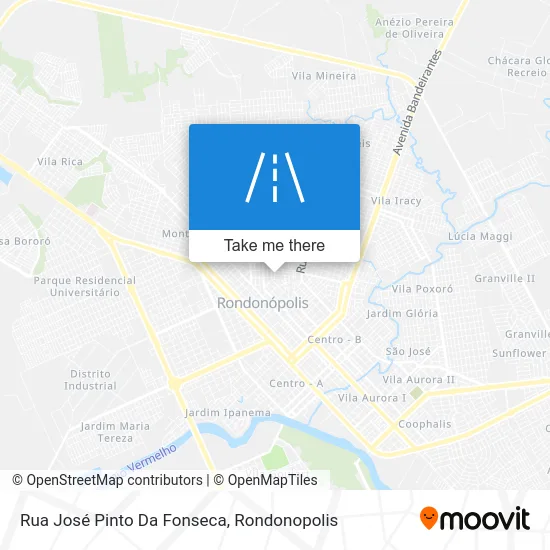 Rua José Pinto Da Fonseca map