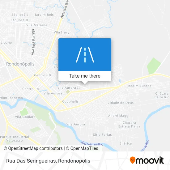 Rua Das Seringueiras map