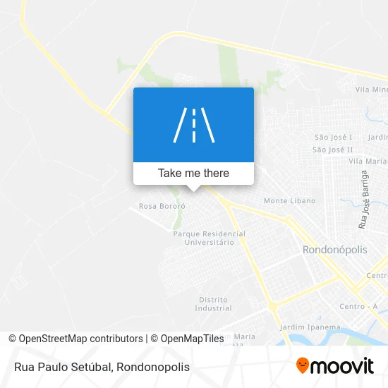 Rua Paulo Setúbal map
