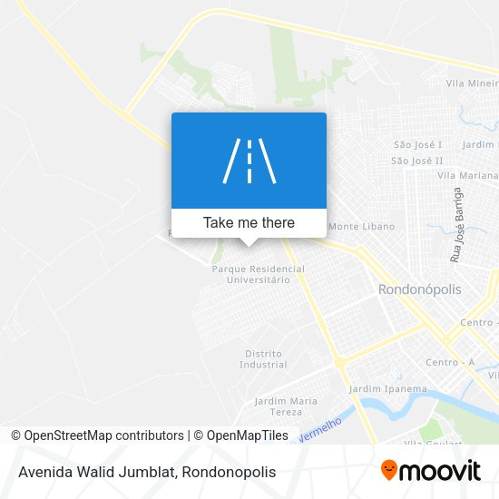 Avenida Walid Jumblat map