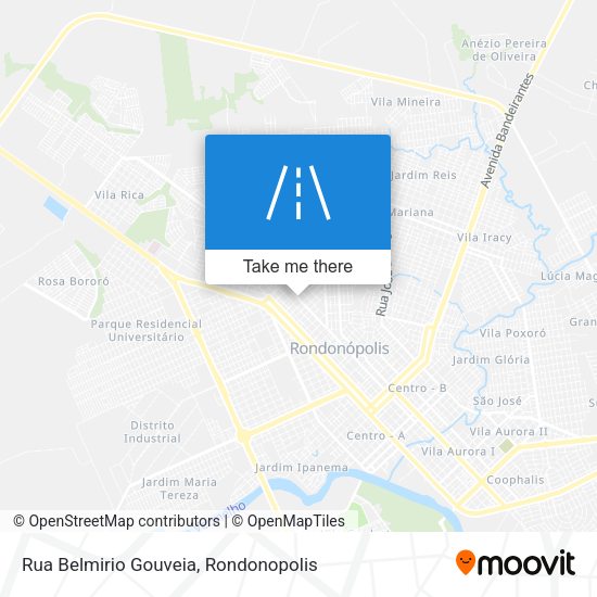 Rua Belmirio Gouveia map