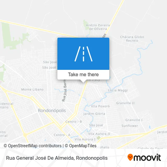 Rua General José De Almeida map
