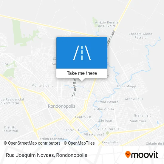 Rua Joaquim Novaes map