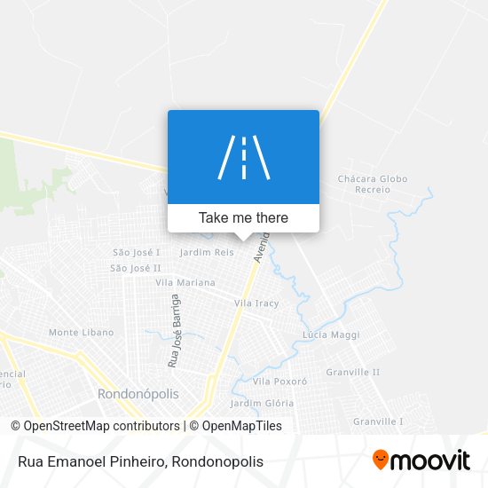 Rua Emanoel Pinheiro map