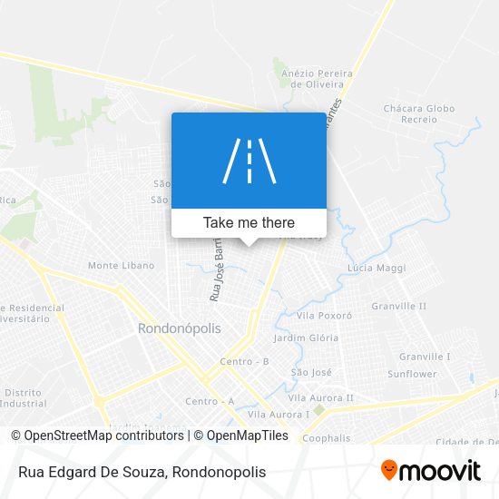 Rua Edgard De Souza map