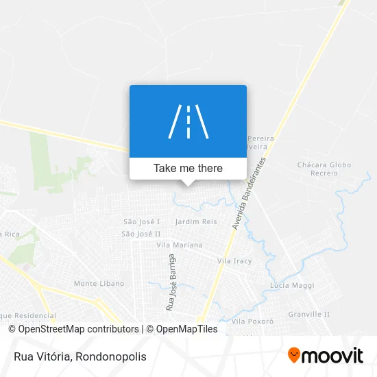 Rua Vitória map
