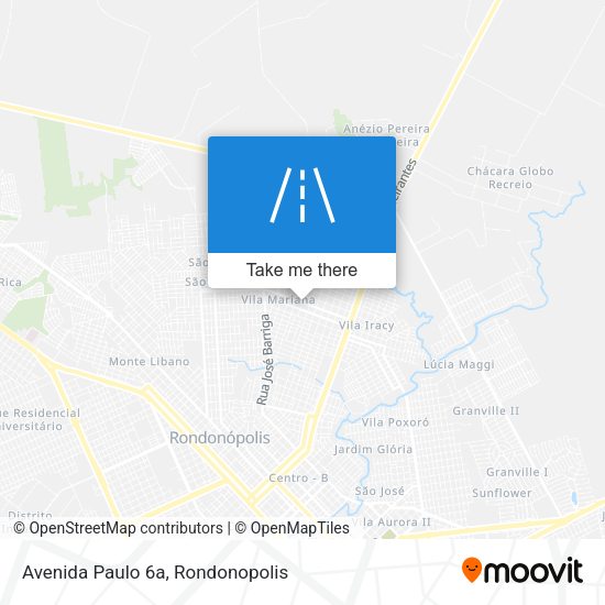 Avenida Paulo 6a map