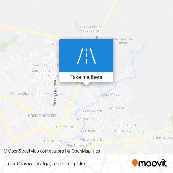 Rua Otávio Pitalga map