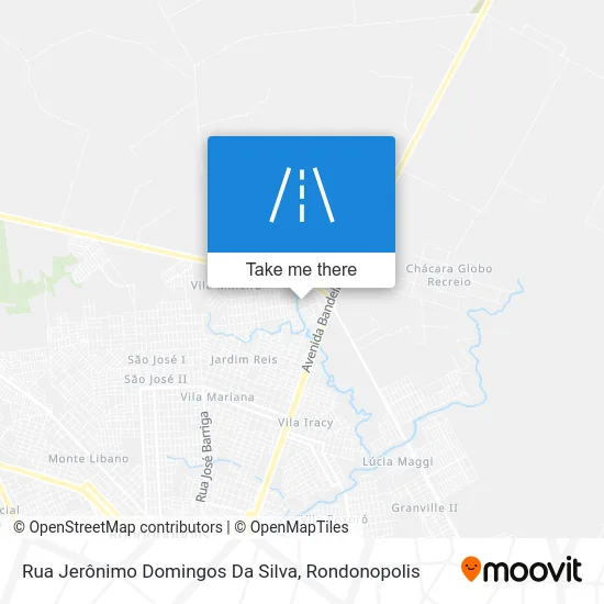 Rua Jerônimo Domingos Da Silva map