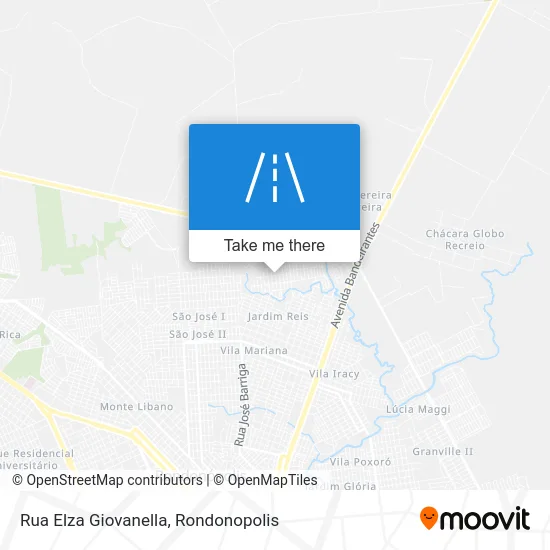 Rua Elza Giovanella map